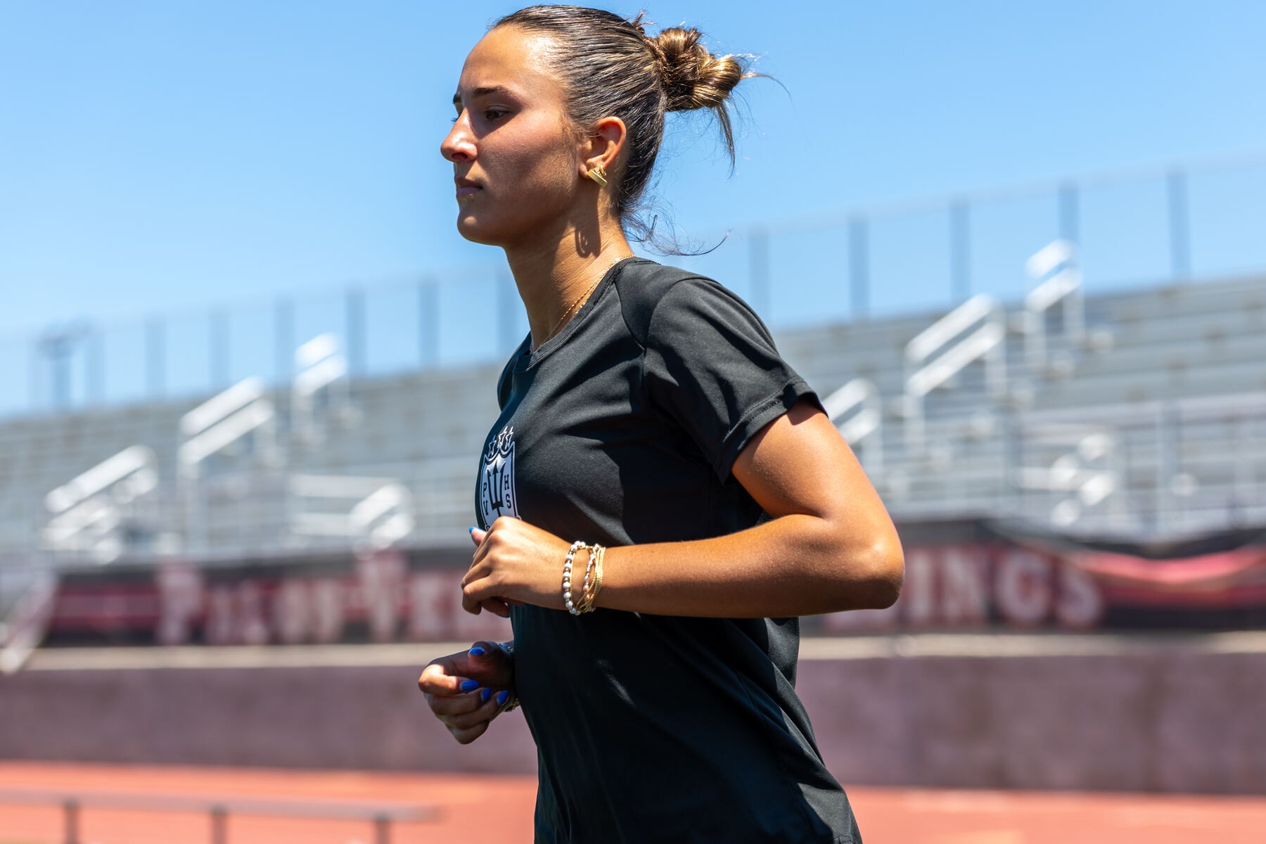 Athletes reviewing performance during a video analysis session