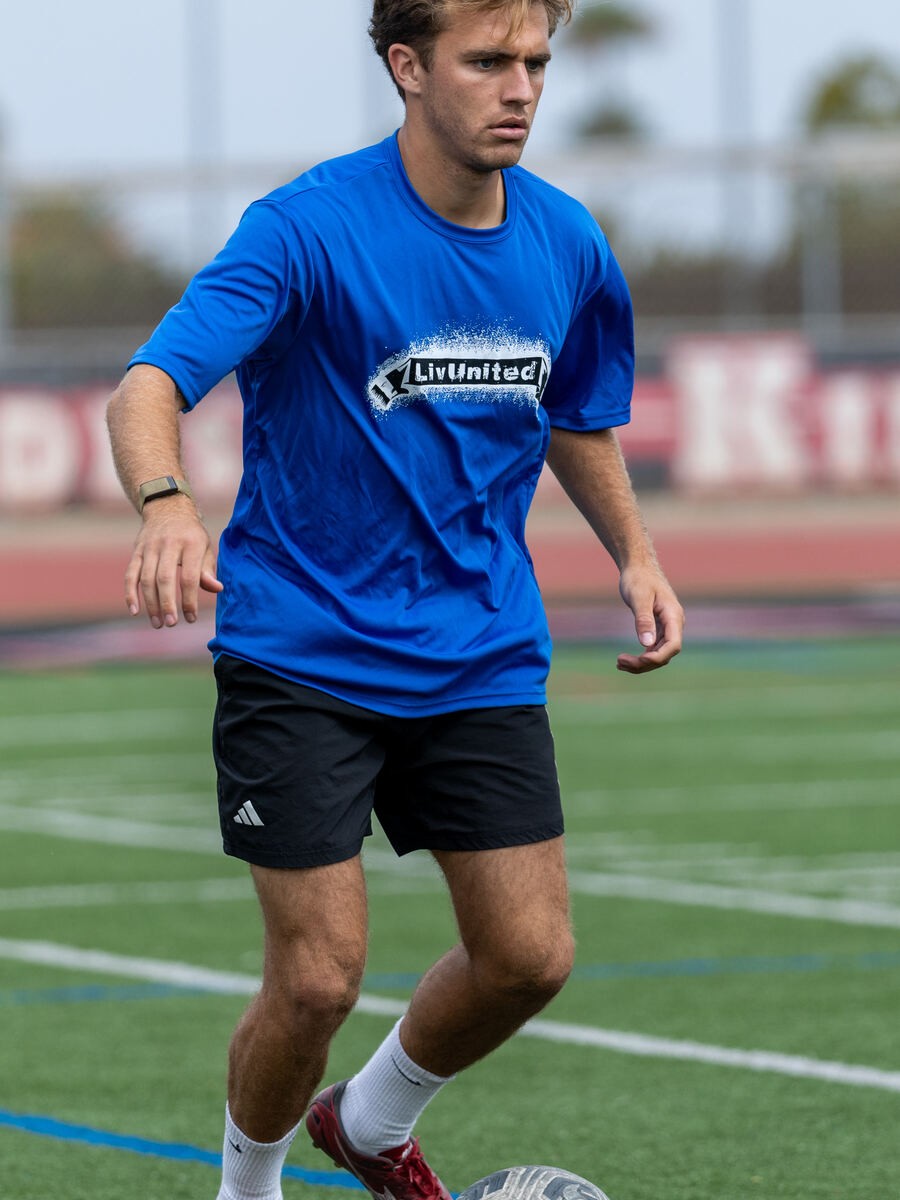 Men's program athlete on the field