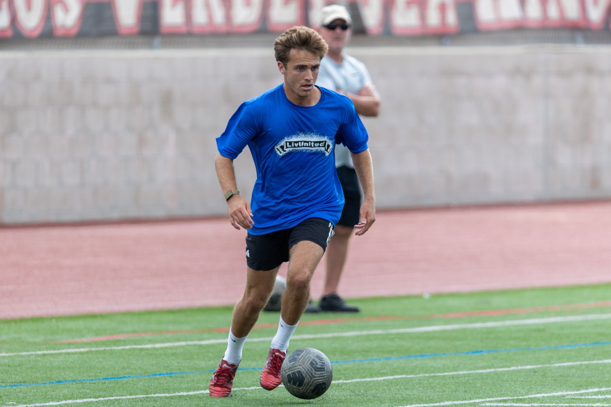 SoCal Soccer 360 Academy athlete in match action