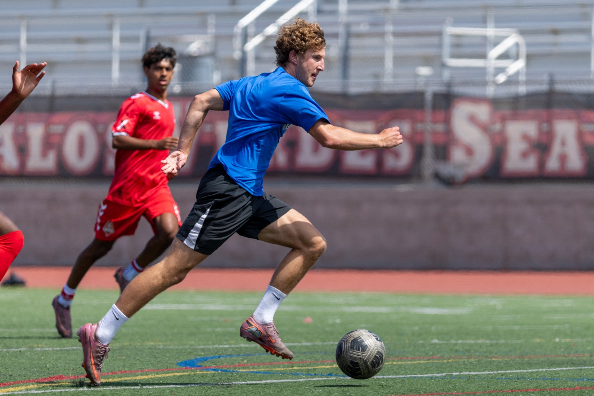 SoCal Soccer 360 Academy athlete in match action