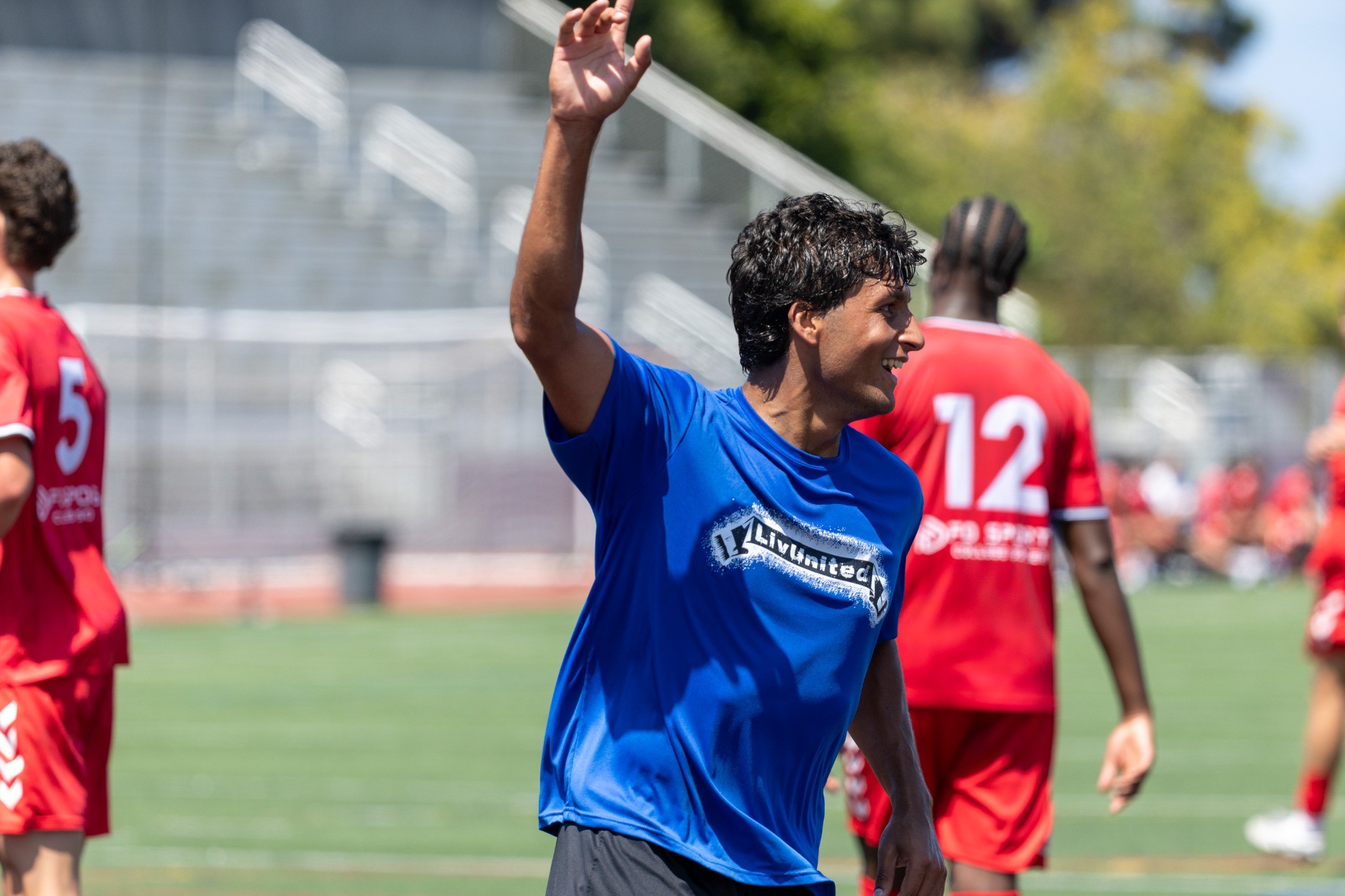 SoCal Soccer 360 Academy athlete in match action