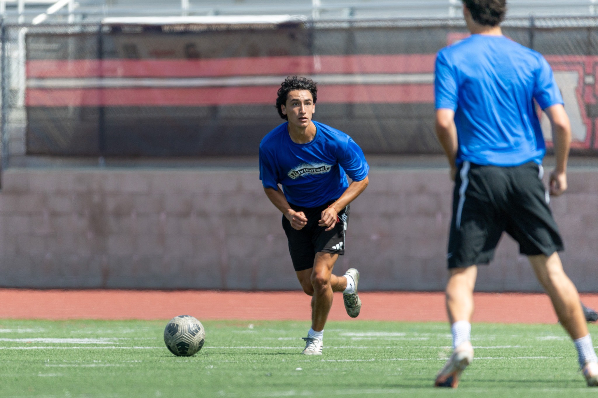 SoCal Soccer 360 Academy athlete in match action