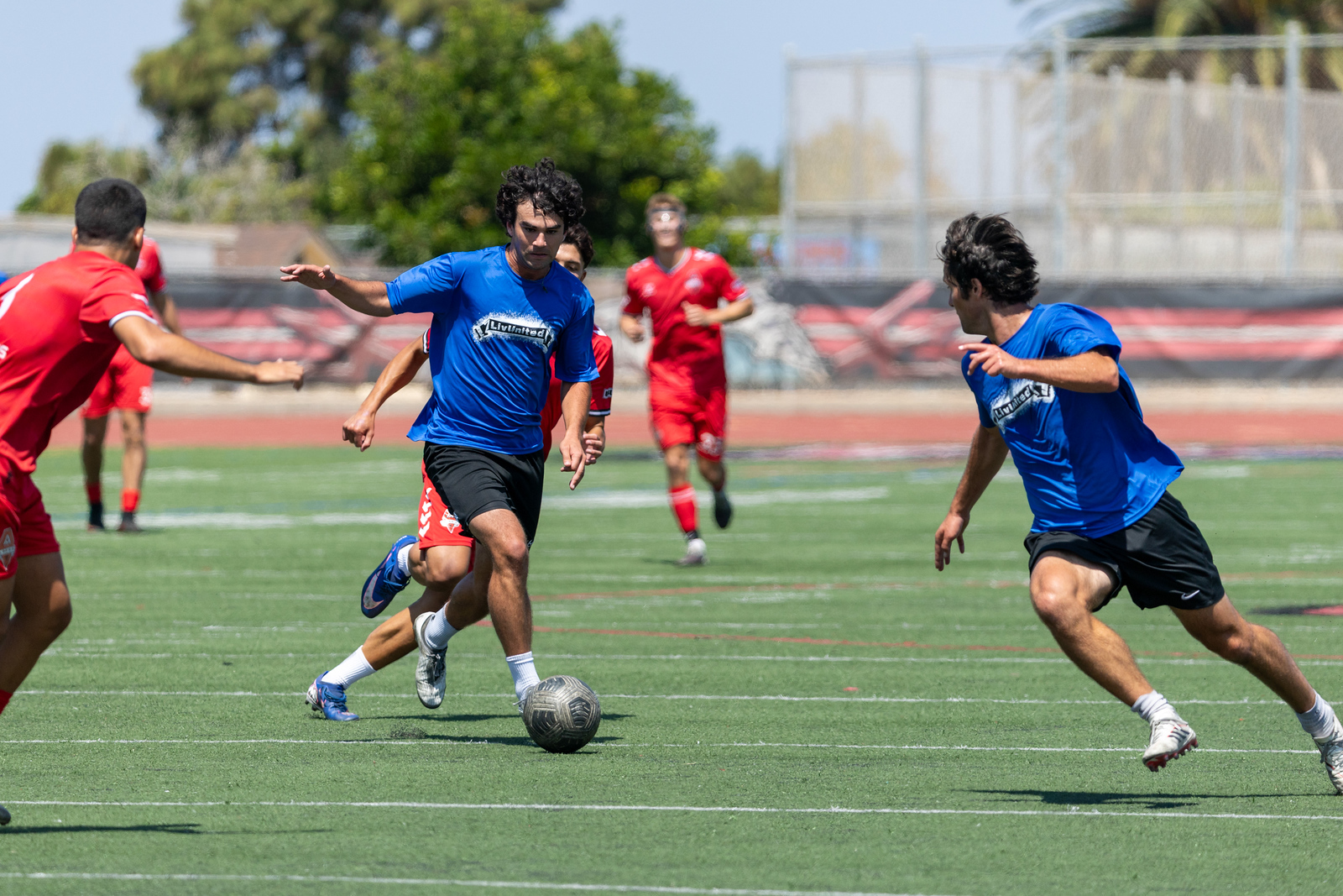 SoCal Soccer 360 Academy athlete working on ball control during individual training
